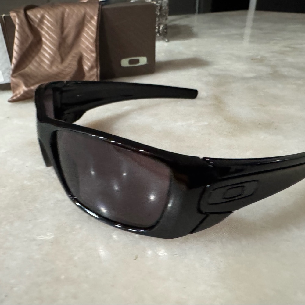 Oakley Glossy Black Sunglasses 009096 authentic brand new rare